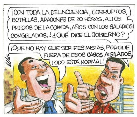 Caricatura Rosca Izquierda – Diario Libre, 27 de Abril 2018