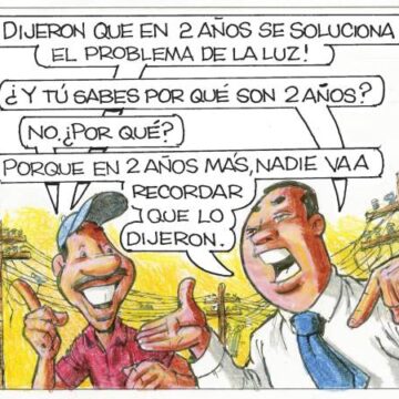 Caricatura Rosca Izquierda – Diario Libre, 26 de Abril 2018