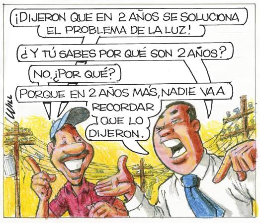 Caricatura Rosca Izquierda – Diario Libre, 26 de Abril 2018