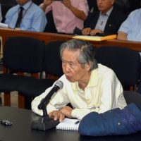 Expresidente Fujimori comparece en tribunal por matanza de 1992