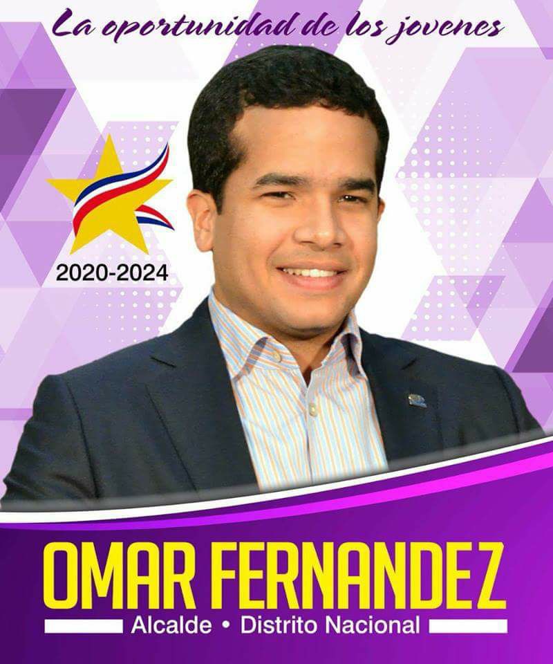 Promocionan a Omar Fernández como alcalde del Distrito Nacional