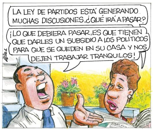 Caricatura Rosca Izquierda – Diario Libre, 02 de Mayo 2018