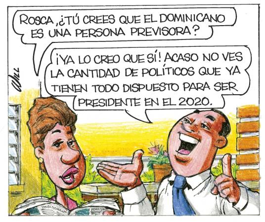 Caricatura Rosca Izquierda – Diario Libre, 08 de Mayo 2018