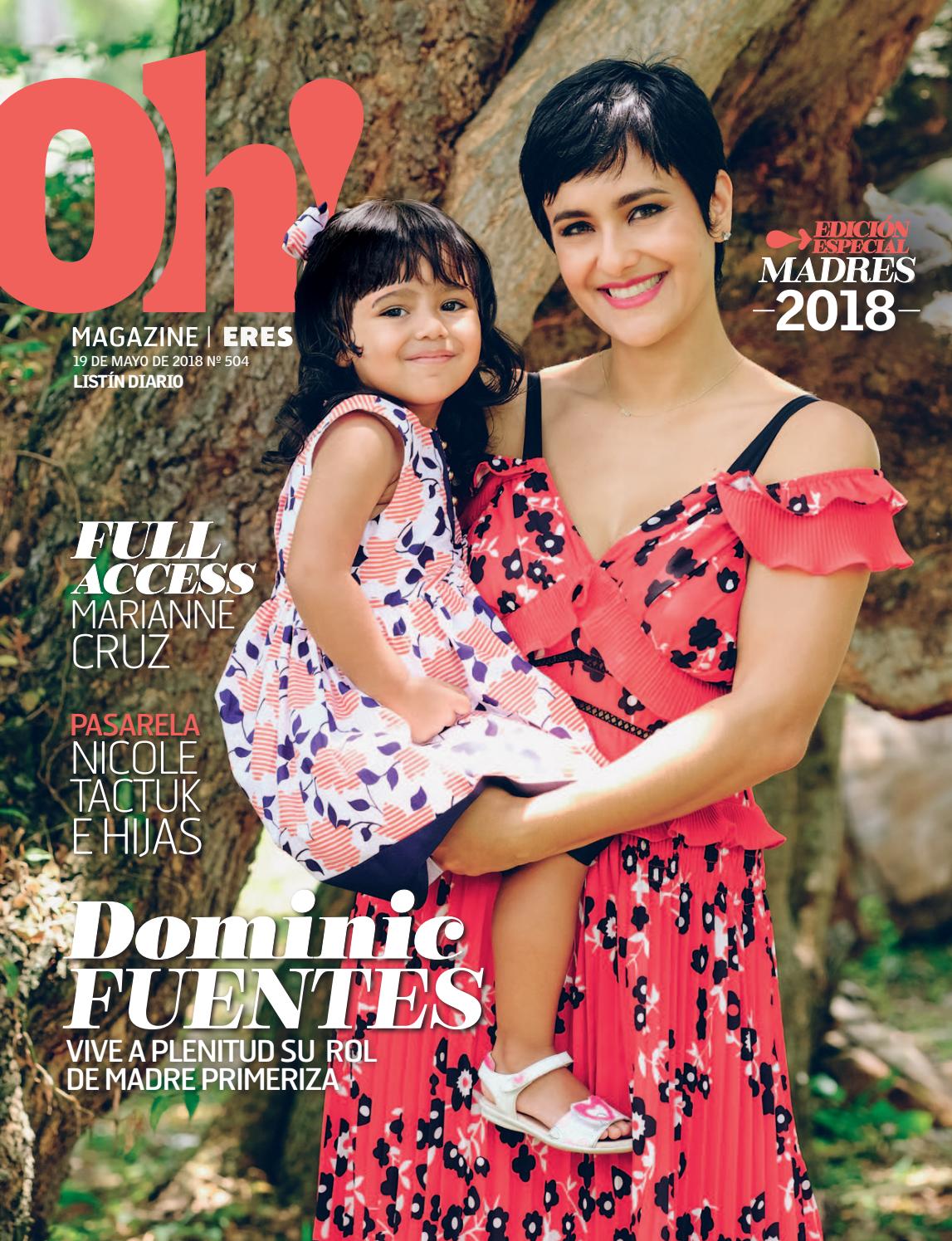 Portada Oh! Magazine, 19 de Mayo 2018