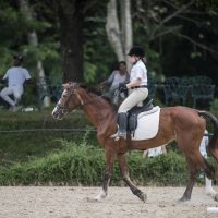 La primera dominicana con parálisis cerebral en competencia ecuestre