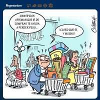 Caricatura Argentarium, #HumorEconomicus | Un ejercicio muy eficaz, 25 de Septiembre 2018