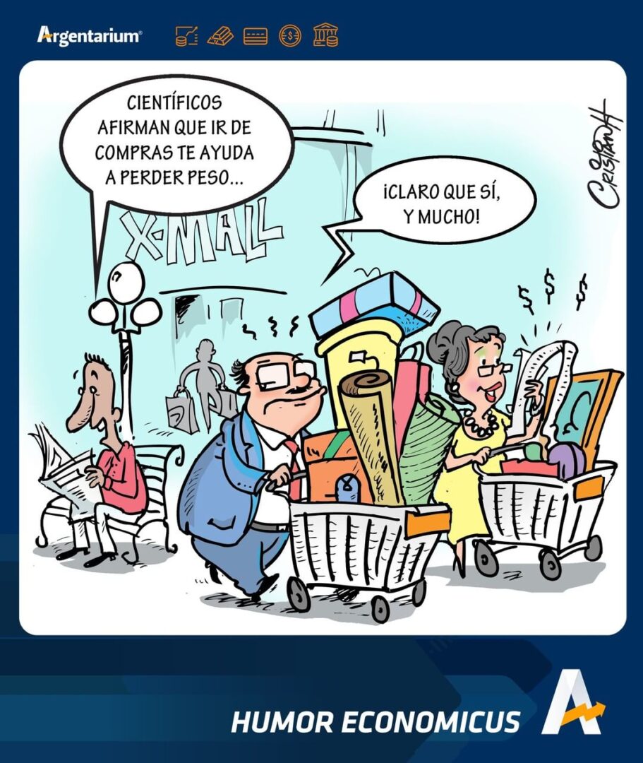 Caricatura Argentarium, #HumorEconomicus | Un ejercicio muy eficaz, 25 de Septiembre 2018