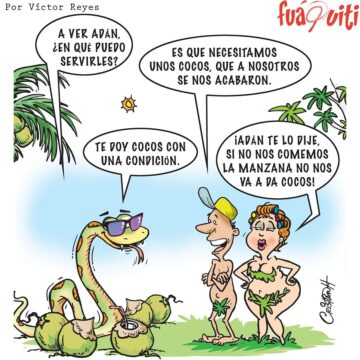 Caricatura Fuaquiti, Como reza el refrán “Hecha la Ley, hecha la trampa”  28 de Septiembre 2018
