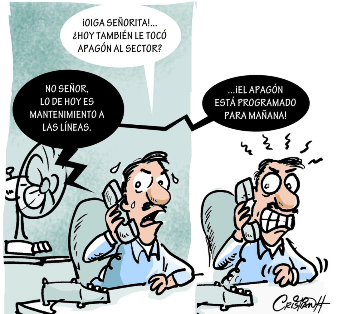 Caricatura Cristian Caricaturas – El Día, 10 de Octubre 2018