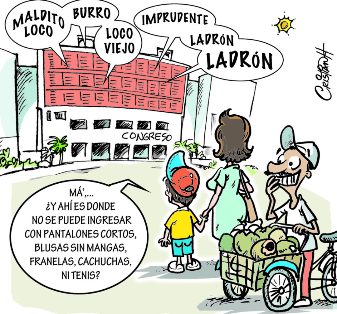 Caricatura Cristian Caricaturas – El Día, 18 de Octubre 2018
