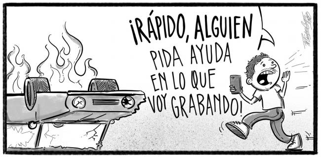 Caricatura Noticiero Poteleche – Diario Libre, 05 de Octubre 2018