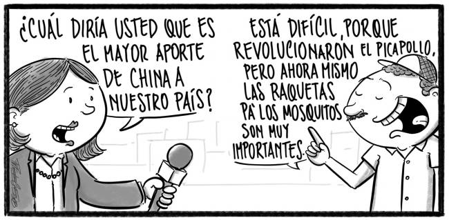 Caricatura Noticiero Poteleche – Diario Libre, 10 de Octubre 2018