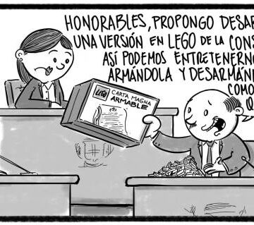 Caricatura Noticiero Poteleche – Diario Libre, 19 de Octubre 2018