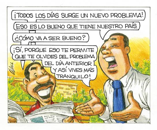 Caricatura Rosca Izquierda – Diario Libre, 10 de Octubre 2018