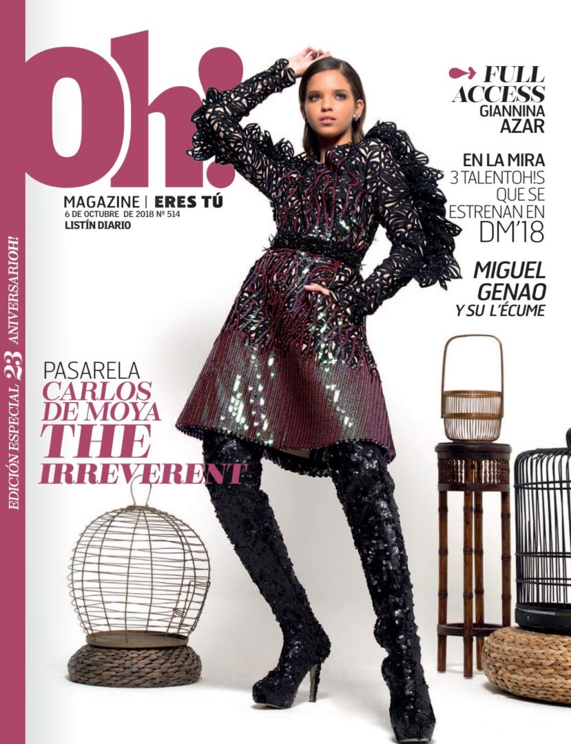 Portada Oh! Magazine, 06 de Octubre 2018
