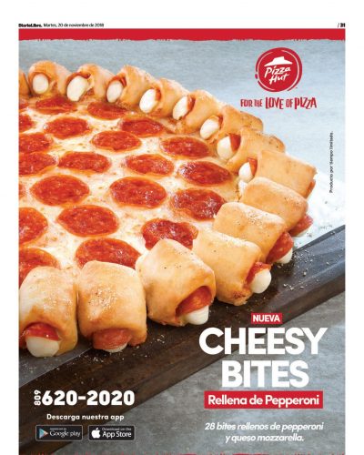Encarte Pizza Hut, Martes 20 de Noviembre 2018