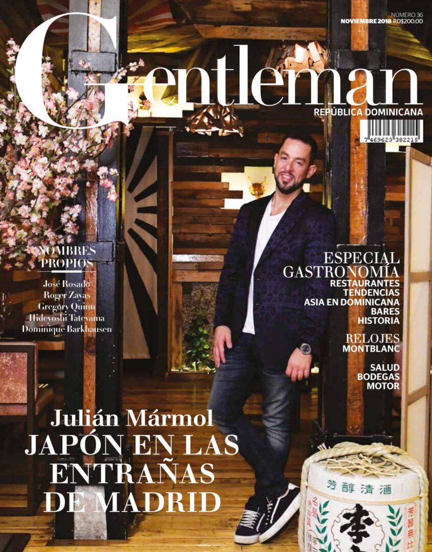 Portada Gentleman, Noviembre 2018