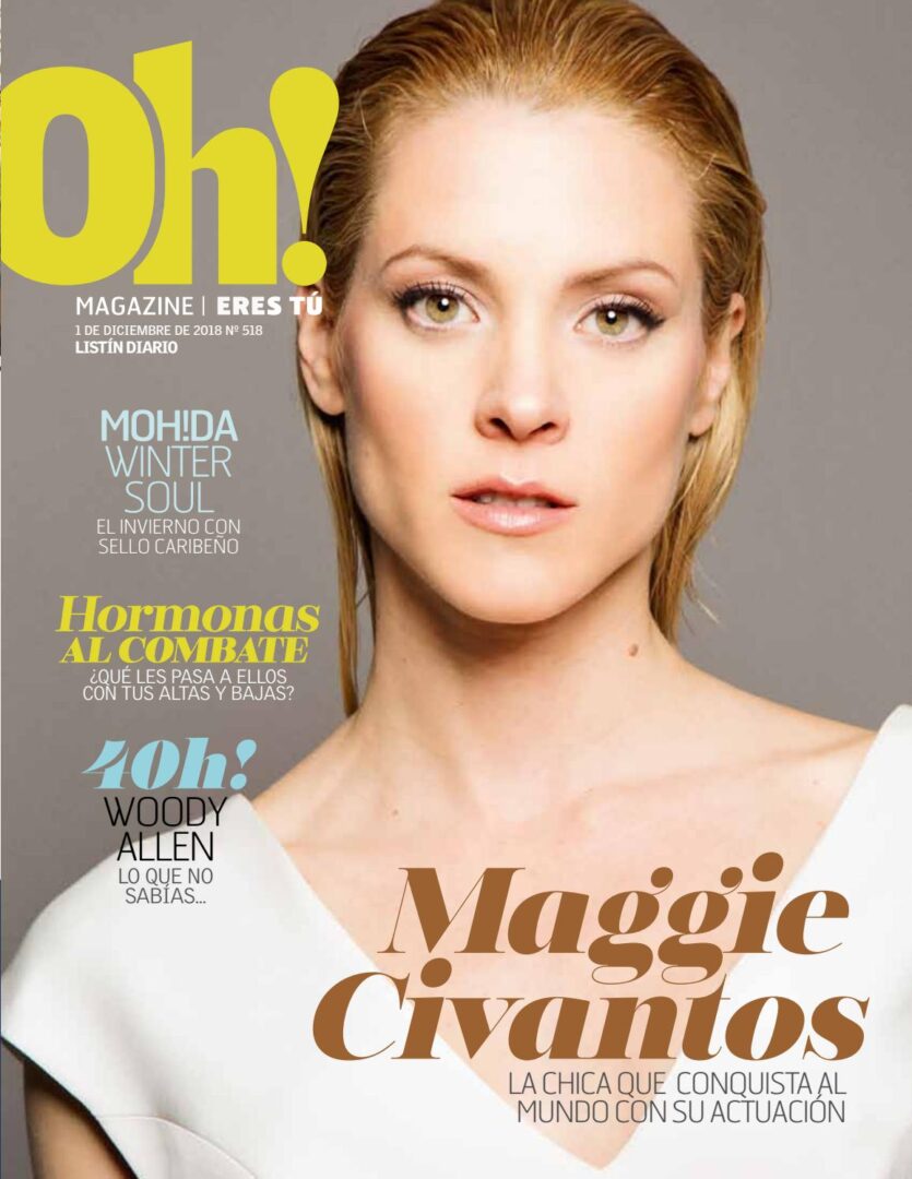 Portada Oh! Magazine, Diciembre 2018