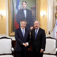 Viceprimer ministro de China se encuentra reunido con el presidente Danilo Medina