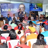 Andrés Navarro recibe respaldo de dirigentes del PLD de Nagua