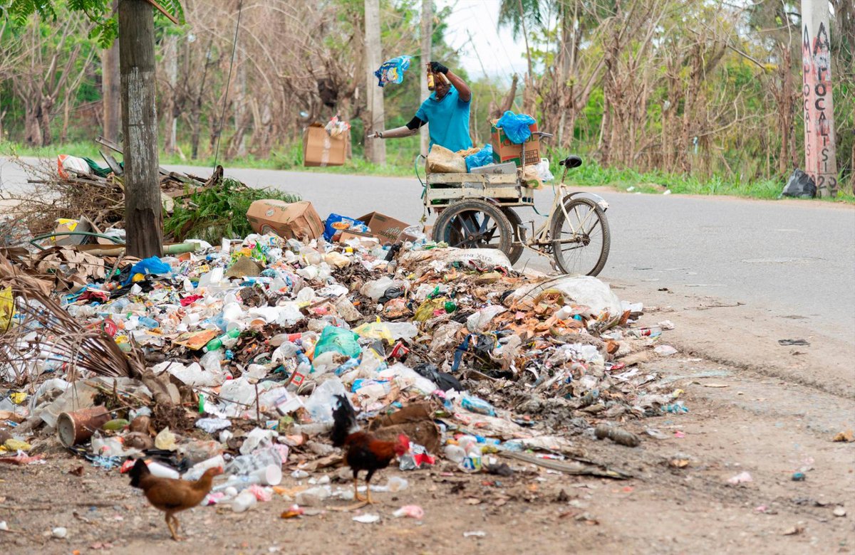 No cabe más basura en Santo Domingo Norte