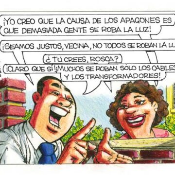 Caricatura Rosca Izquierda – Diario Libre, 24 Abril 2019