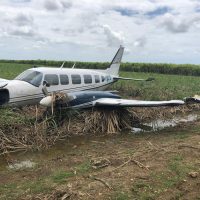 Autoridades encuentran en cañaverales de La Altagracia avioneta que salió desde Venezuela