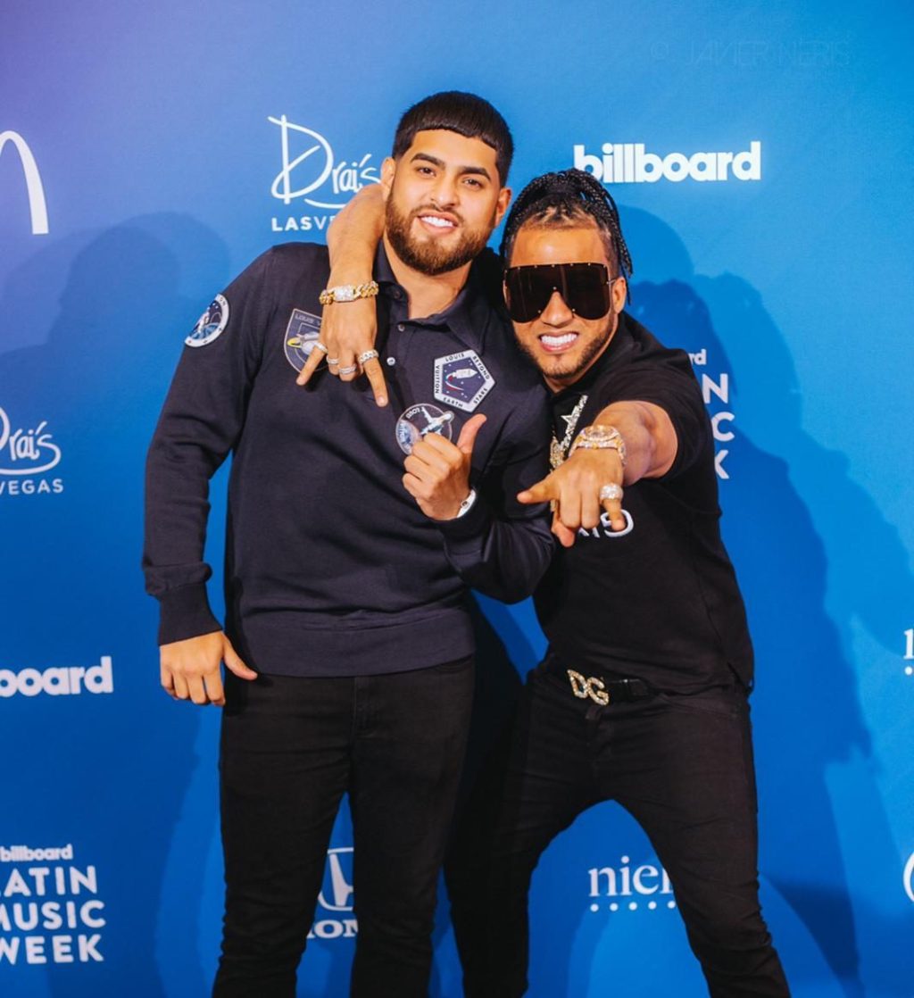 Lo que dijeron El Alfa y Frabian Eli, manager de Anuel, en conferencia de los Latin Billboard