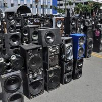 Cerca de 6,500 equipos de audio incautados desde febrero por exceso de ruido