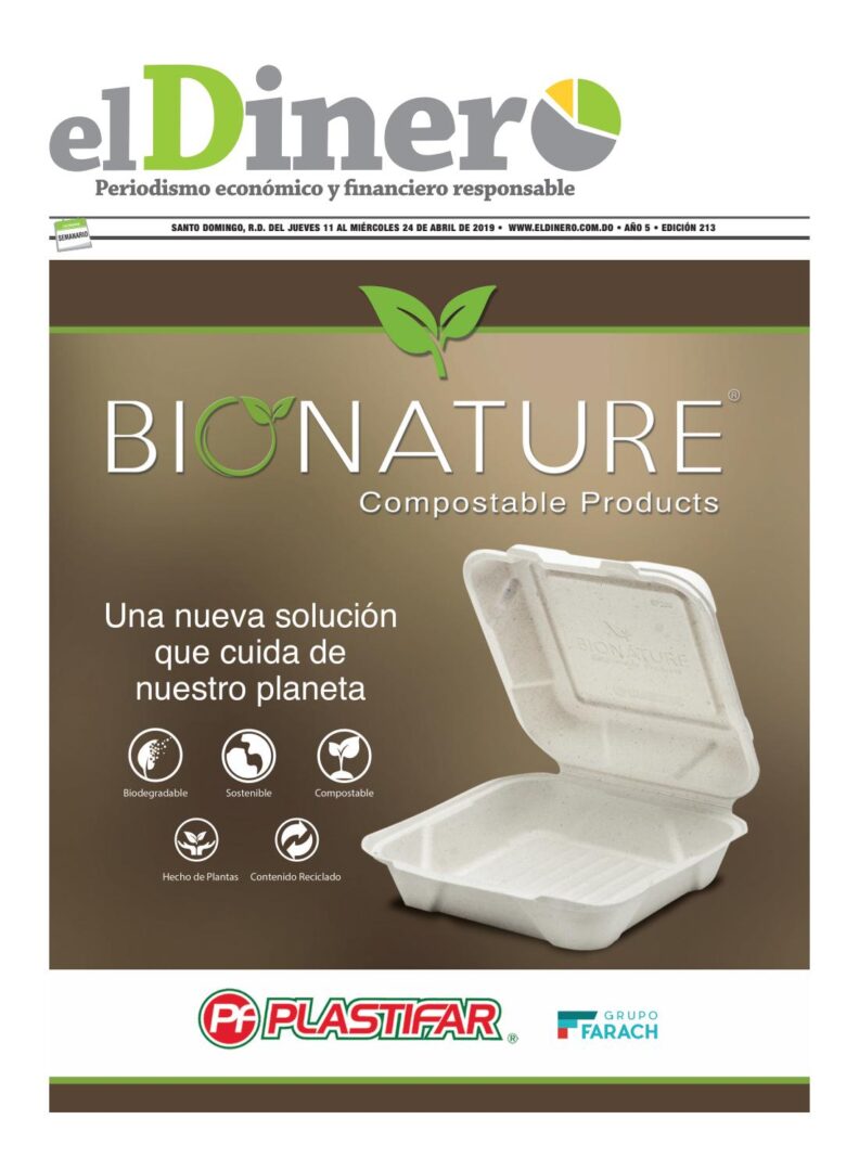 Portada Periódico El Dinero, Jueves 11 Abril 2019