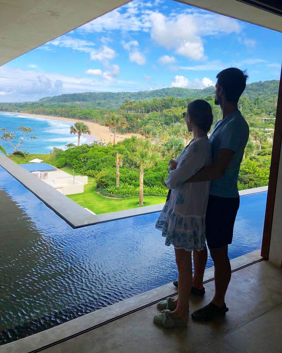 Tenista Nova Djokovic, al igual que Jordan, de vacaciones en República Dominicana