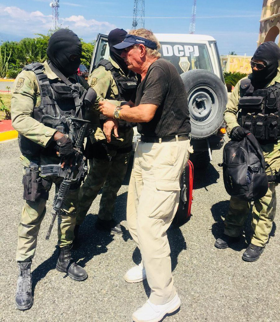 Apresan en Haití a un alemán condenado a 20 años en RD por explotación pornográfica a menores