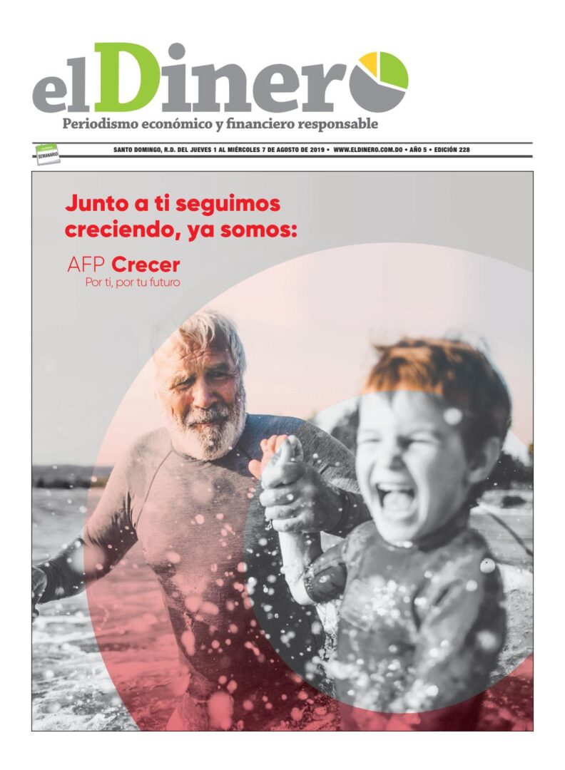 Portada Periódico El Dinero, Jueves 01 de Agosto, 2019
