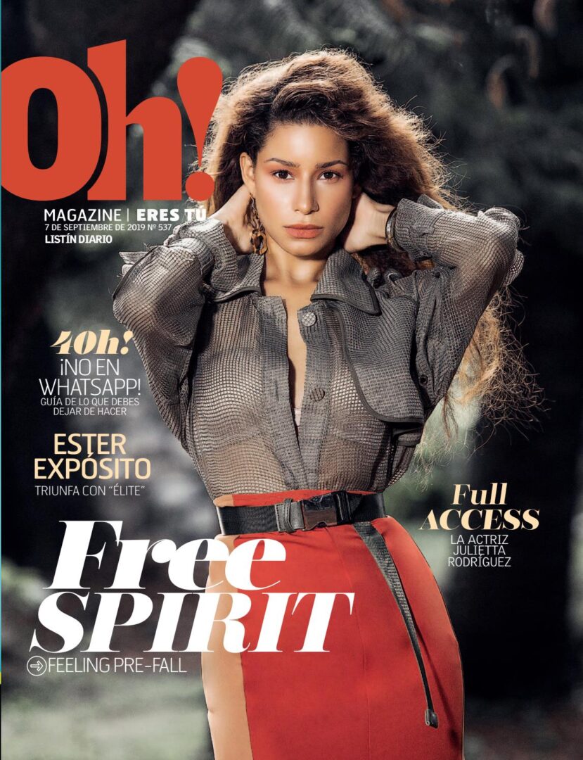Portada Oh! Magazine, 07 de Septiembre, 2019
