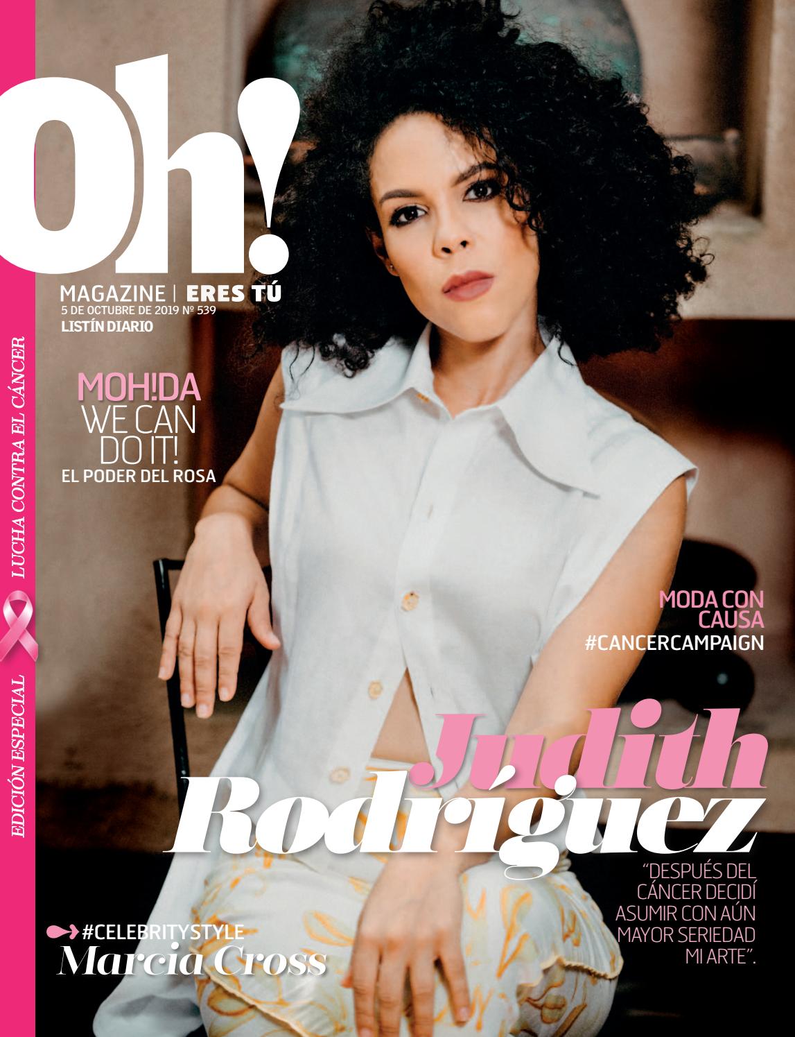Portada Oh! Magazine, 06 de Octubre, 2019
