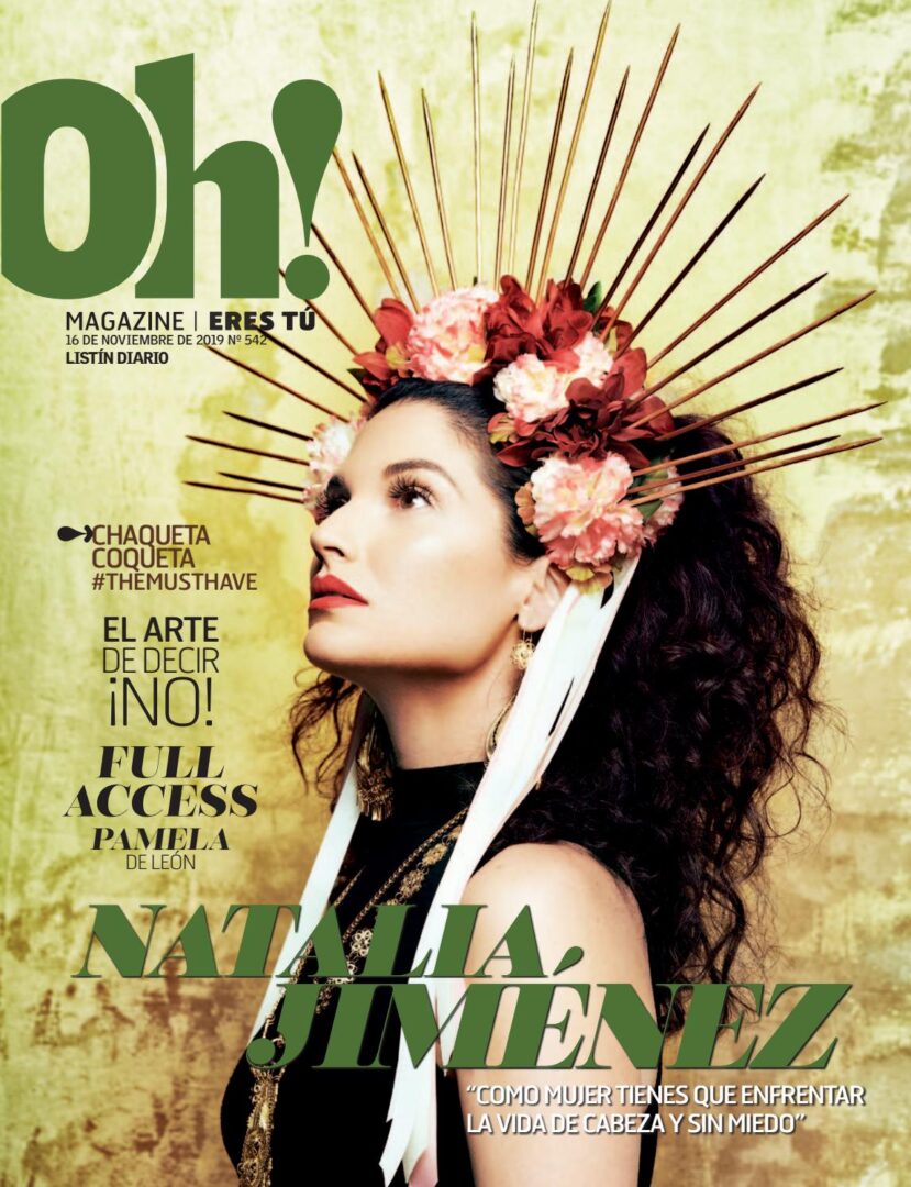 Portada Oh! Magazine, Noviembre, 2019