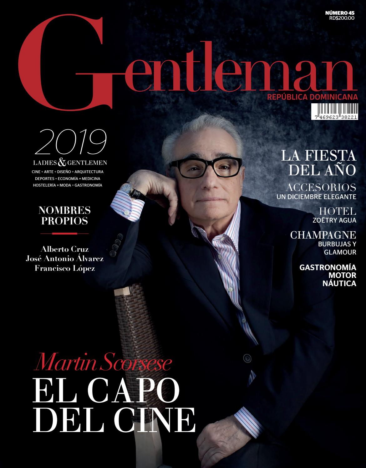 Portada Gentleman, Diciembre, 2019