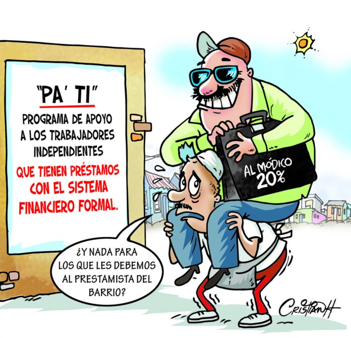 Caricatura Cristian Caricaturas - El Día, 19 de Mayo, 2020 - Dominicana.do