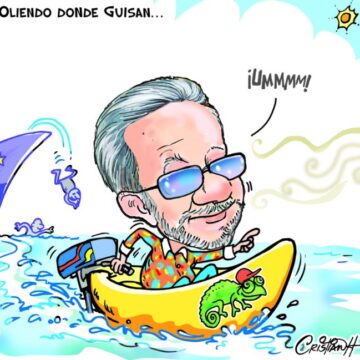Caricatura Cristian Caricaturas – El Día, 18 de Mayo, 2020