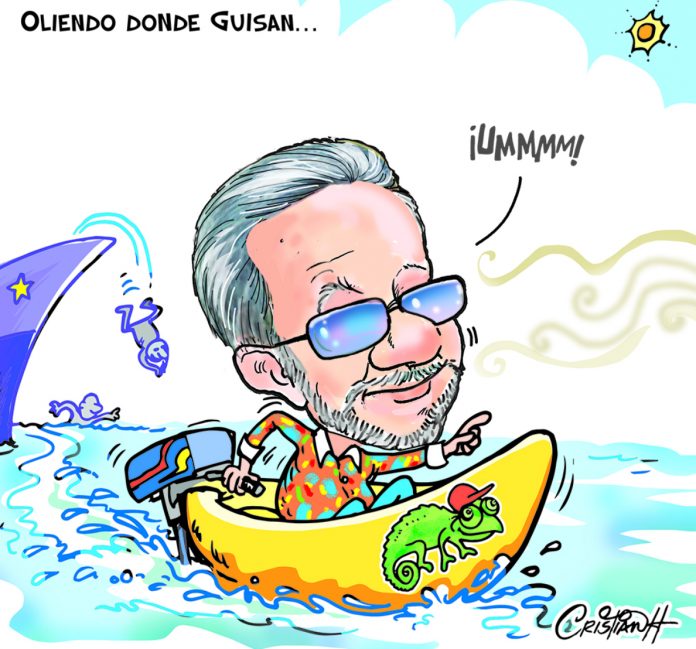 Caricatura Cristian Caricaturas – El Día, 18 de Mayo, 2020