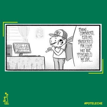 Caricatura Noticiero Poteleche – Diario Libre, 18 de Mayo, 2020