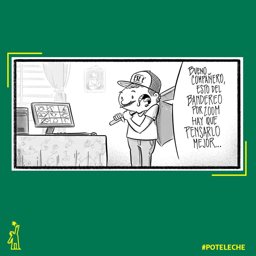 Caricatura Noticiero Poteleche – Diario Libre, 18 de Mayo, 2020