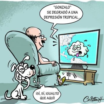Caricatura Cristian Caricaturas – El Día, 27 de Julio, 2020