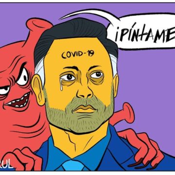 Caricatura Jarúl, 12 de Julio, 2020