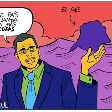 Caricatura Jarúl – 27 de Julio, 2020 – Este país aún aguanta más Deuda