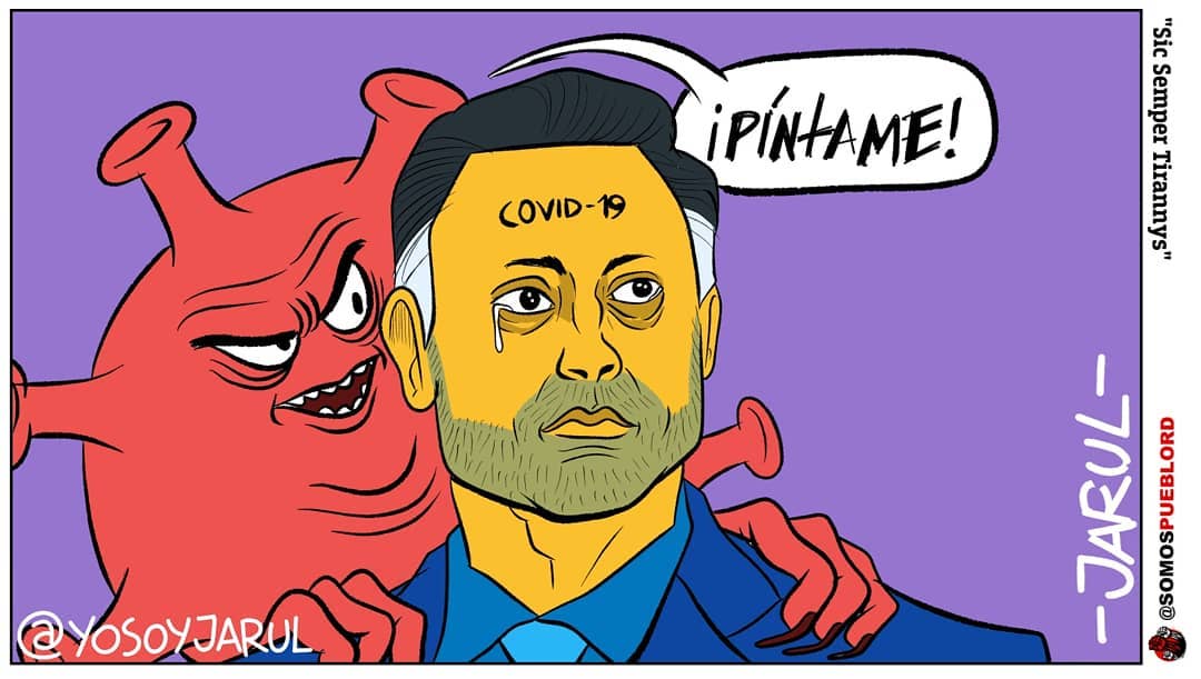 Caricatura Jarúl, 12 de Julio, 2020 Caricatura Jarúl, 12 de Julio, 2020