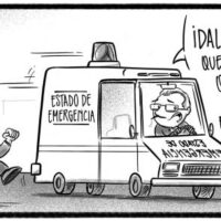 Caricatura Noticiero Poteleche – Diario Libre, 22 de Julio, 2020