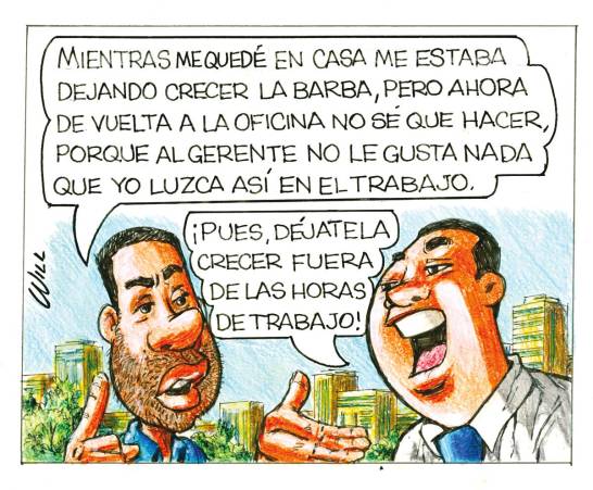 Caricatura Rosca Izquierda - Diario Libre, 24 de Julio, 2020 - Dominicana.do