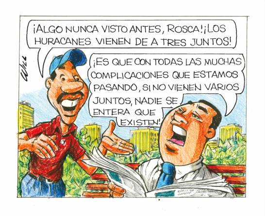 Caricatura Rosca Izquierda - Diario Libre, 27 de Julio, 2020 - Dominicana.do