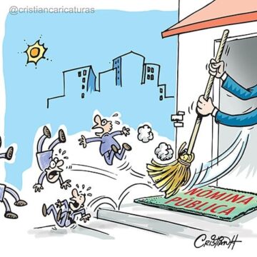 Caricatura Cristian Caricaturas – El Día, 25 de Agosto, 2020